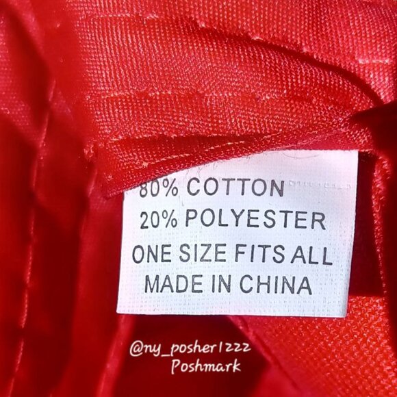 𝙉𝙔 𝙏𝙊𝙋 𝗩𝗜𝗘𝗧𝗡𝗔𝗠 𝗩𝗘𝗧𝗘𝗥𝗔𝗡 Baseball Cap Red - Picture 3 of 5